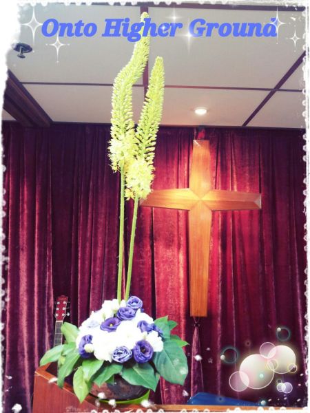 教會插花